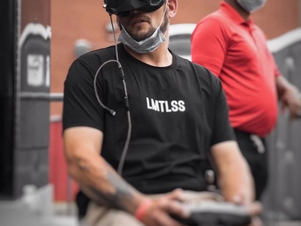 Daniel Wahl with FPV gear